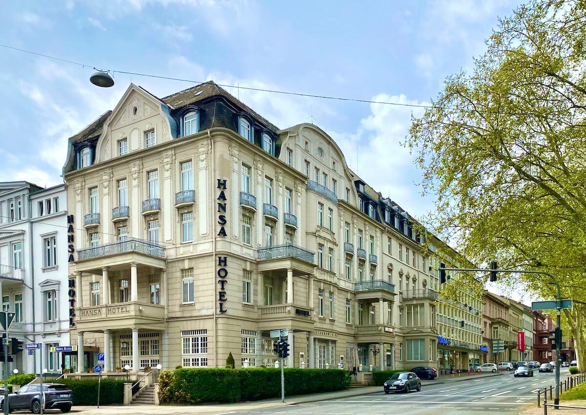Star-Apart Hansa Hotel Wiesbaden Eksteriør billede